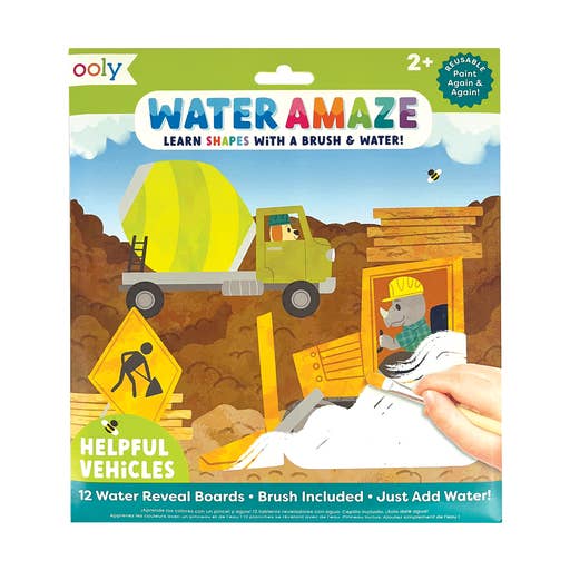 Water Amaze Reveal Boards | Helpful Vehicles