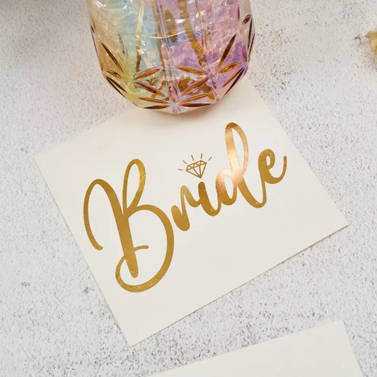 Cocktail Napkins | Bride