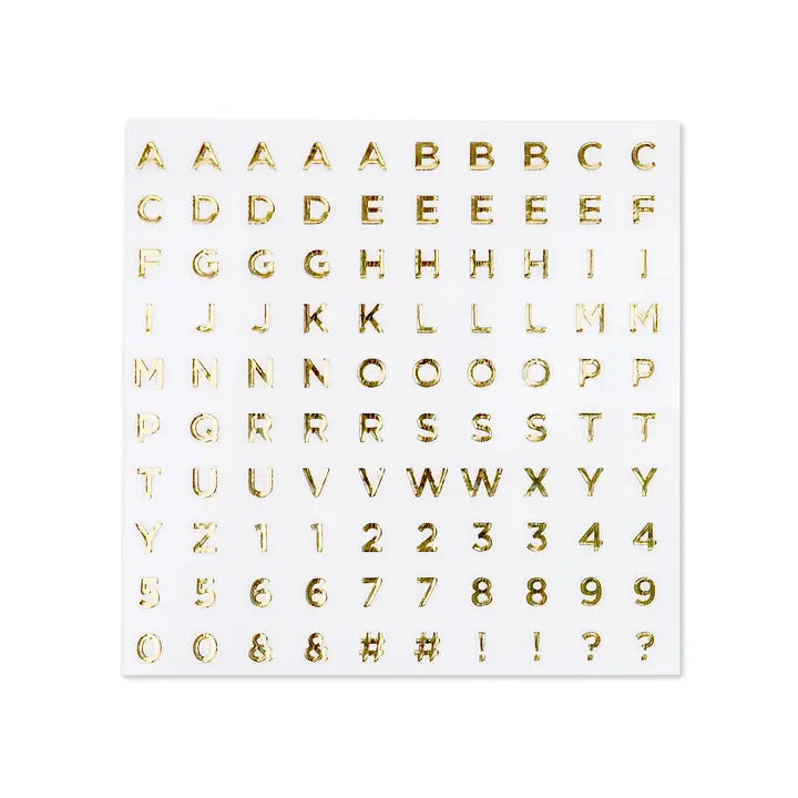 Nail Stickers | Gold Say Everything