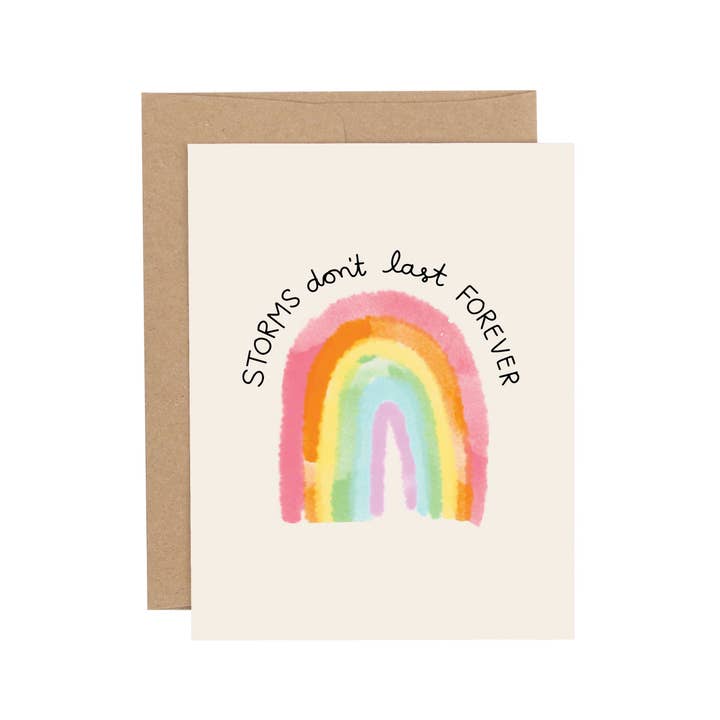 Greeting Card | Sympathy | Storms Don't Last Forever