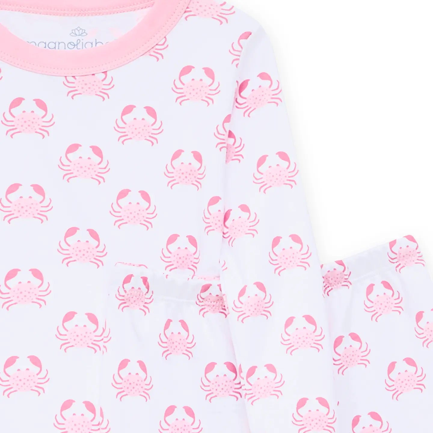 Little Crawlers Long Pajamas | Pink