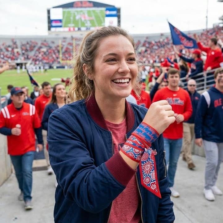 Skinny Scarf | Ole Miss