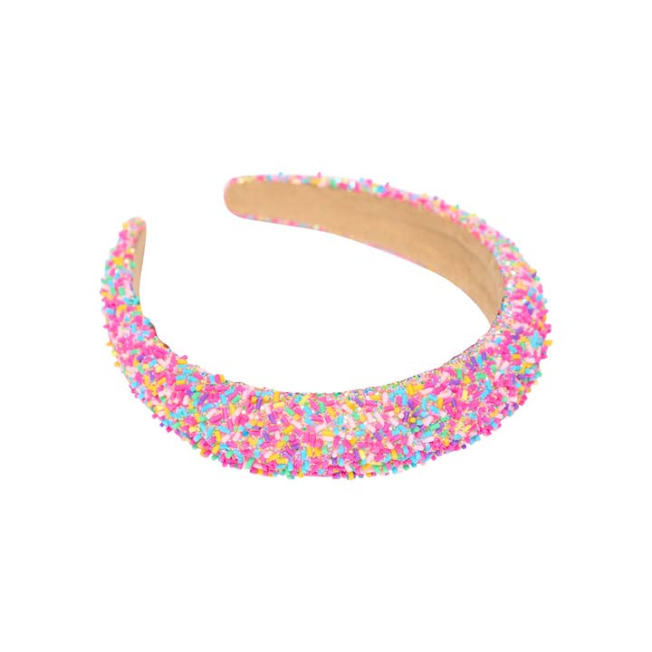 Sprinkle Headband | Bright Pink