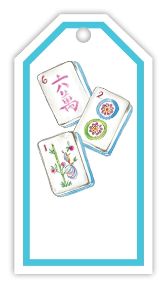 Gift Tags | Mahjong Tiles