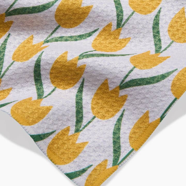 Dishcloth Set | Spring Tulip Flowers