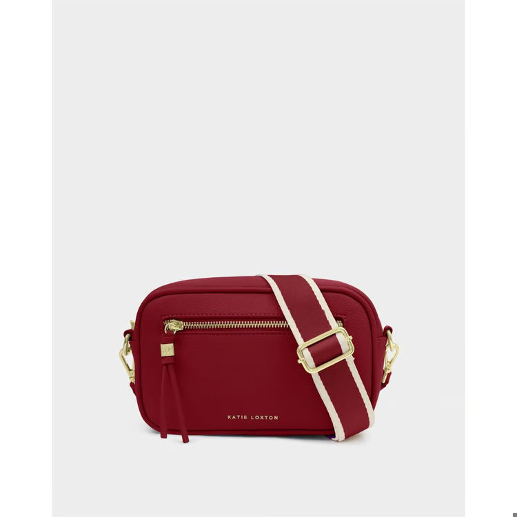 Lottie Crossbody Bag | Crimson