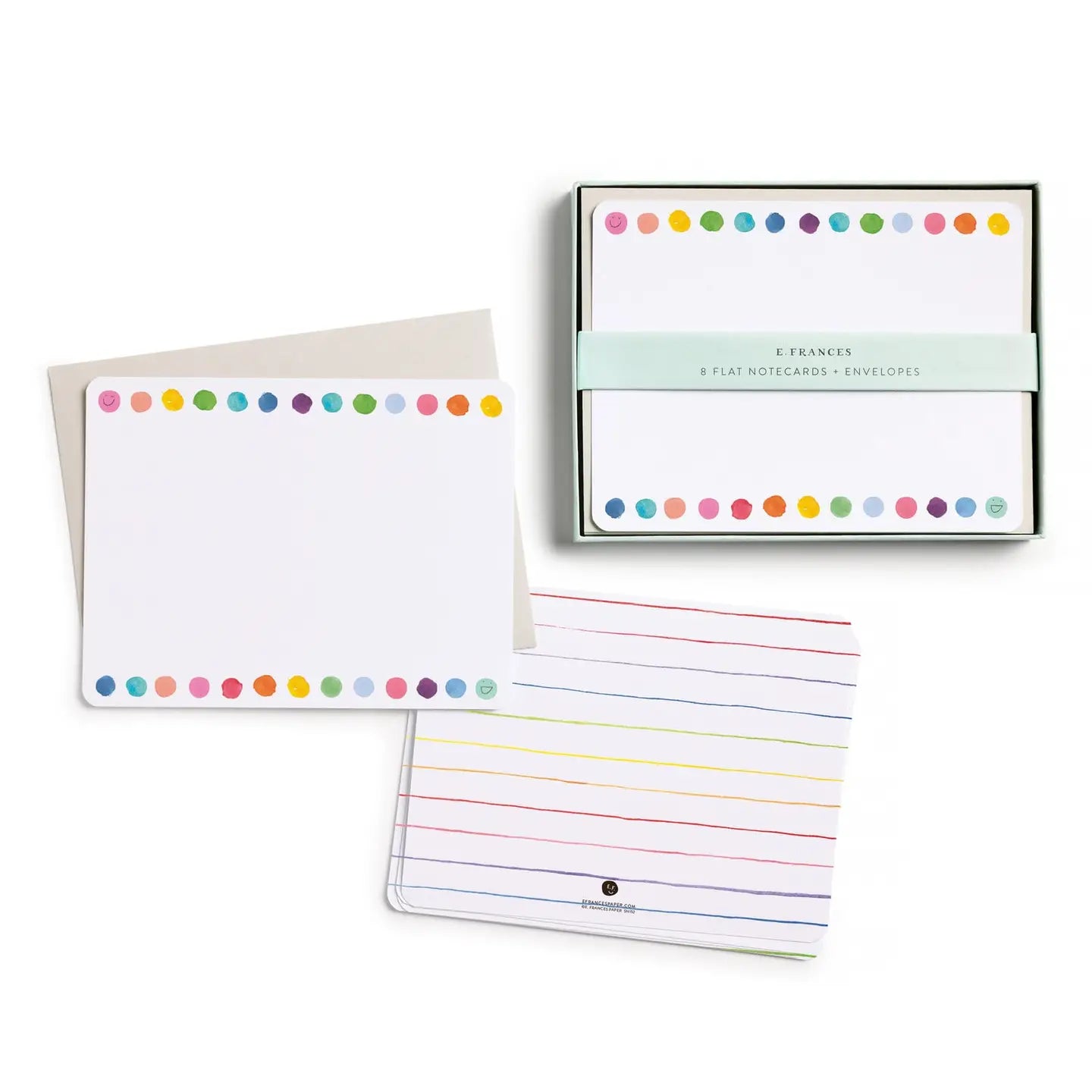 Flat Note Set | Happy Dots