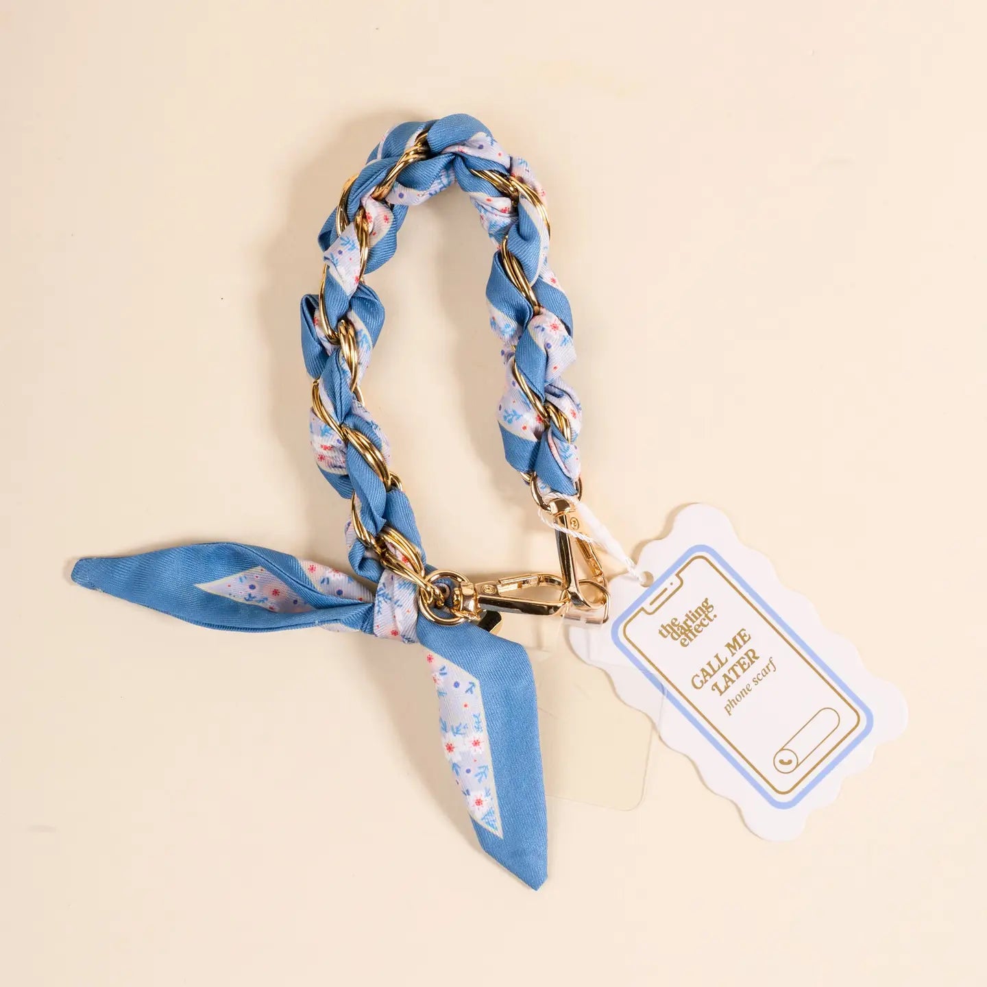 Call Me Later Phone Scarf | Forget Me Not