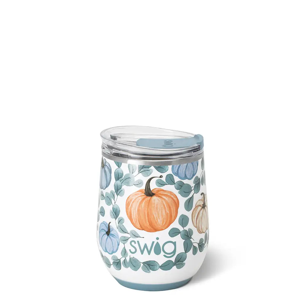 12oz Stemless Wine Cup | Pumpkin Grove