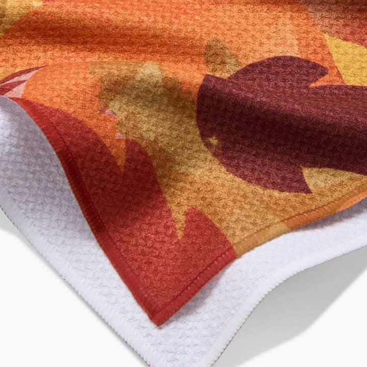Tea Towel | Watercolor Fallen Leaves