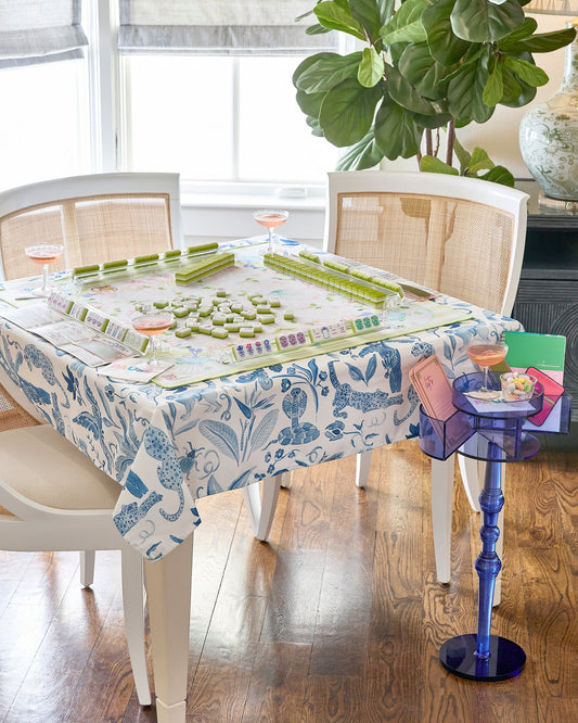 Amazon Blue Tablecloth