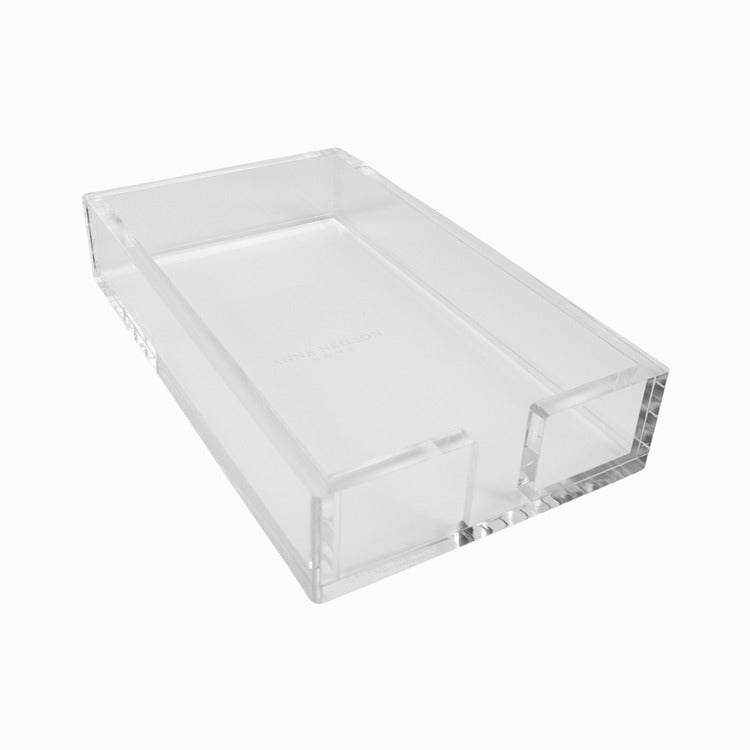 Anne Neilson Clear Guest Towel Acrylic Tray