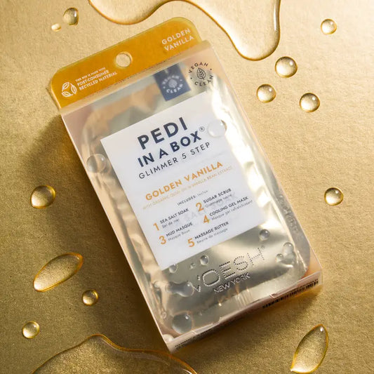 Pedi in A Box | 5 Step | Golden Vanilla