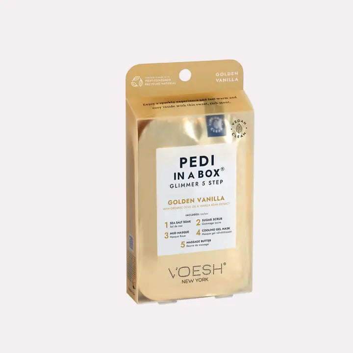 Pedi in A Box | 5 Step | Golden Vanilla