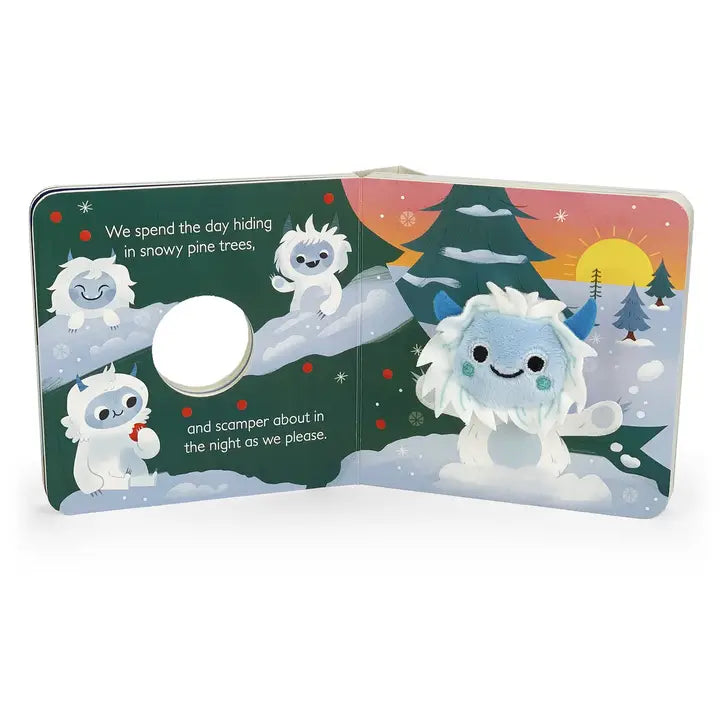Finger Puppet Board Book | Itty Bitty Yeti