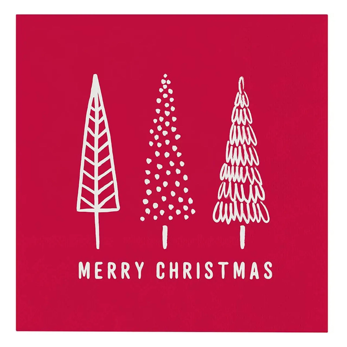 Cocktail Napkin - Merry Christmas