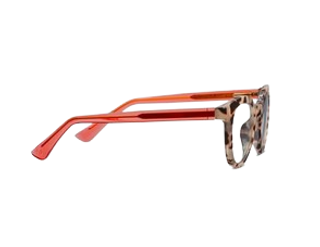 Peepers | Tribeca | Gray Tortoise/Coral