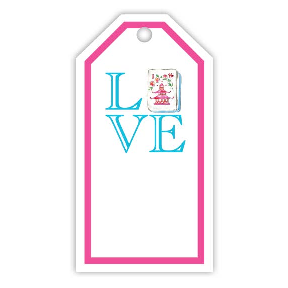 Gift Tags | Love Mahjong Tile