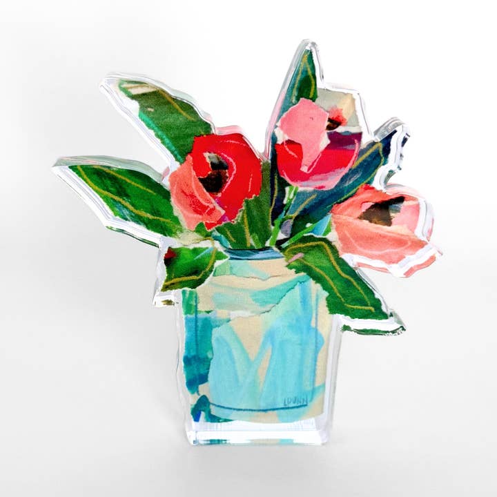 Bitty Acrylic Bloom Block | Timeless Tulips