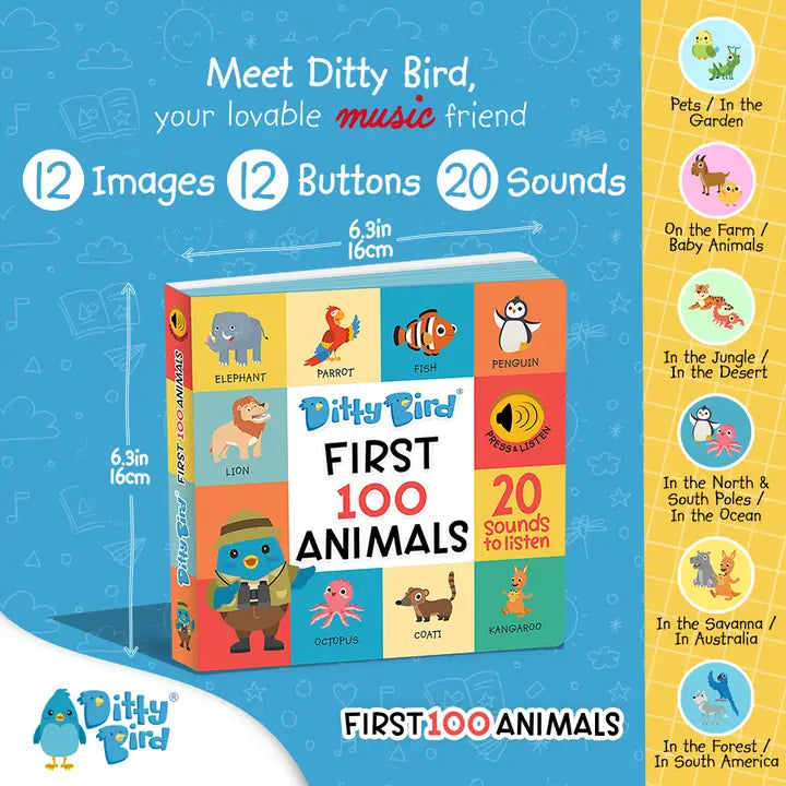 Ditty Bird | First 100 Animals