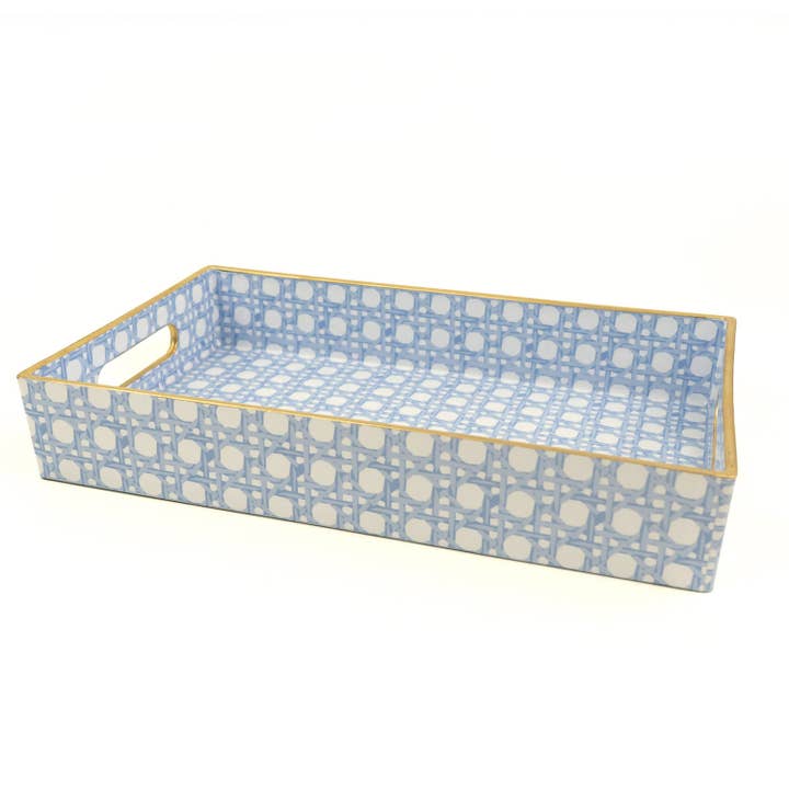 Vanity Tray | Blue Cane