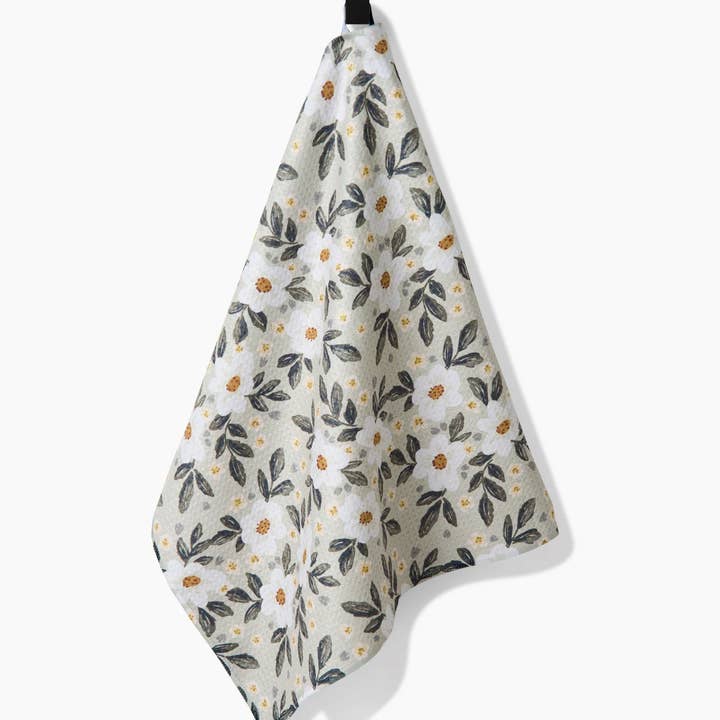 Tea Towel | Painted Spring Flowers