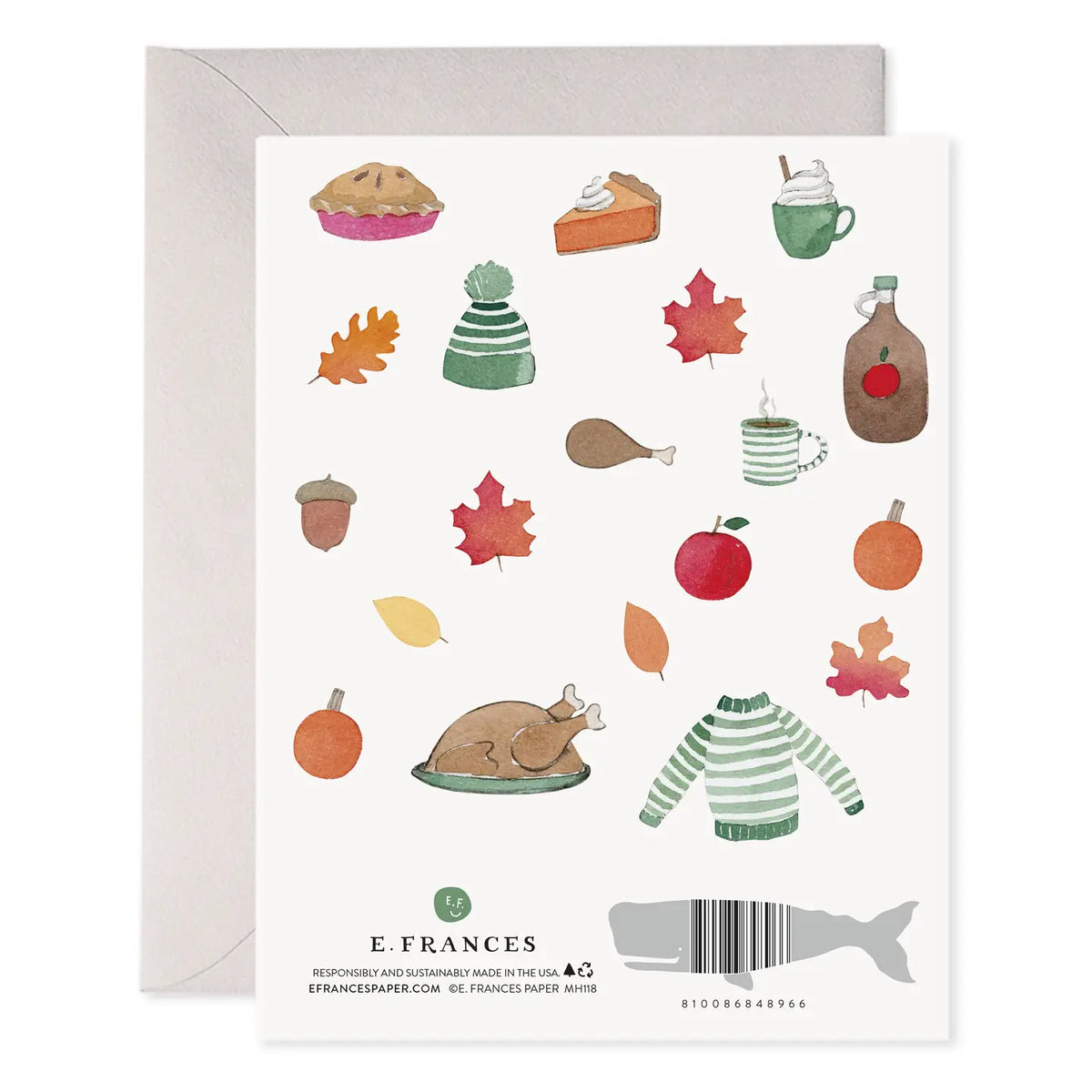 Greeting Card | Crisp & Cozy Thanksgiving
