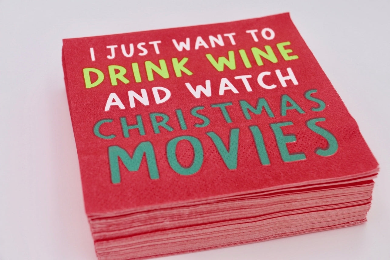 Cocktail Napkins | Watch Christmas Movies