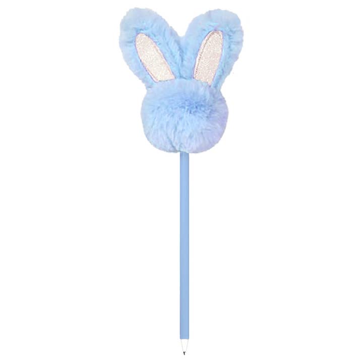 Pen | Blue Fuzzy Bunny