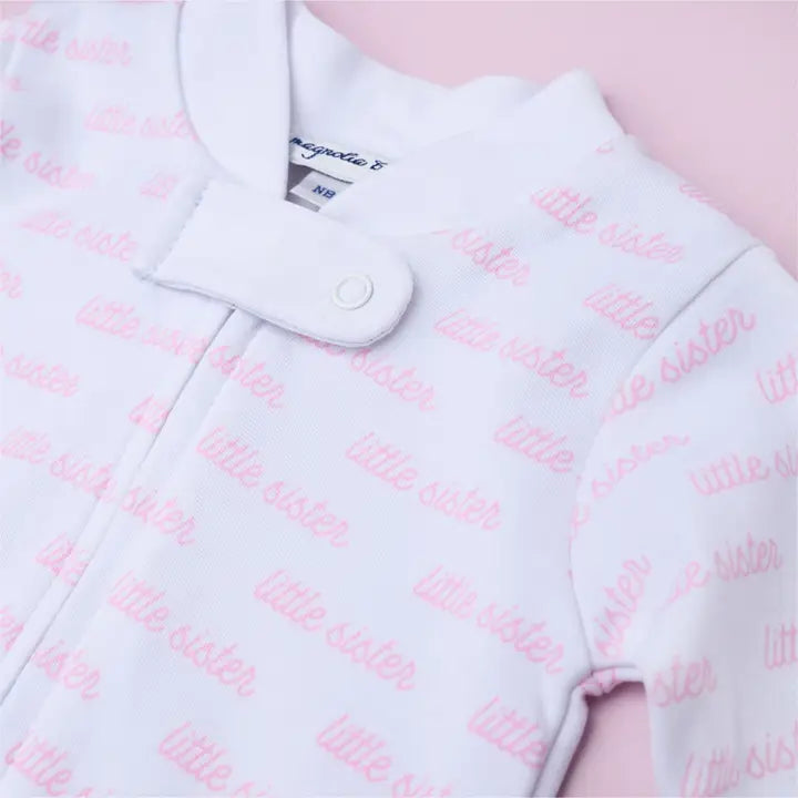 Zipper Footie | Little Sister