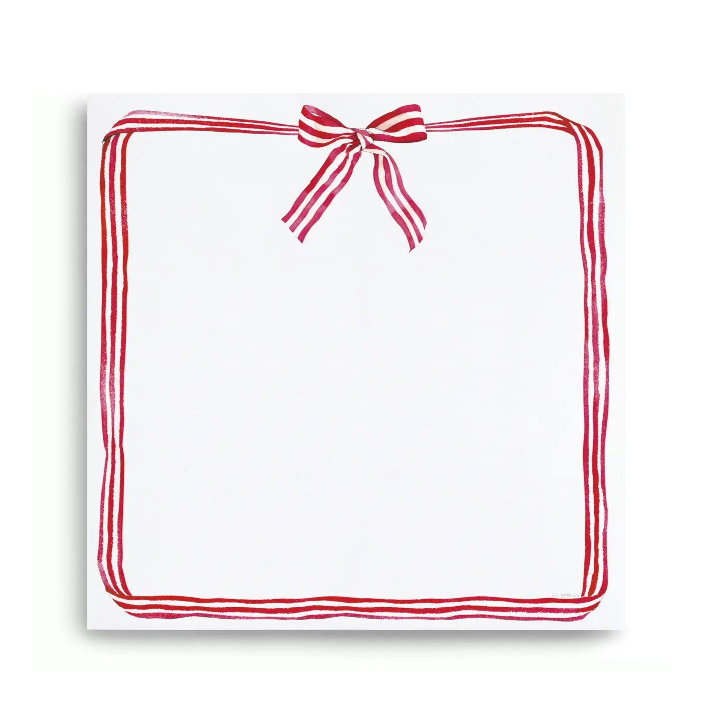 Chunky Square Notepad | Red Ribbon Candy