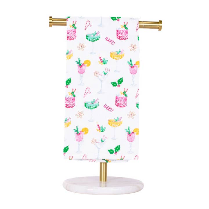 Fizz the Season Hand Towel