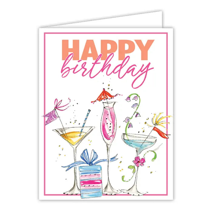 Greeting Card | Birthday | Cocktails