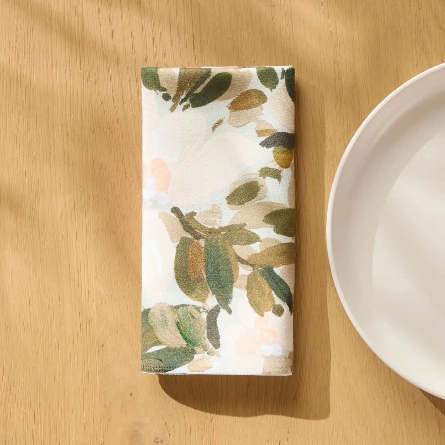 Dinner Napkin Set | Painted Blossoms