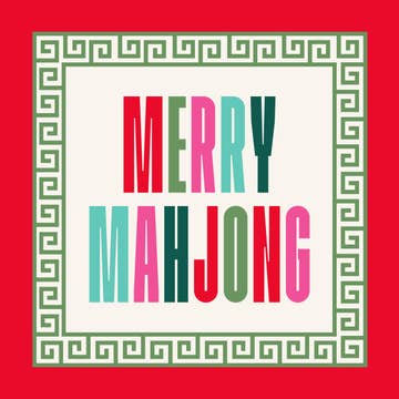 Cocktail Napkins | Merry Mahjong