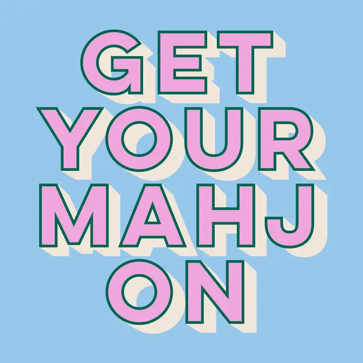 Cocktail Napkins | Get Your Mahj On