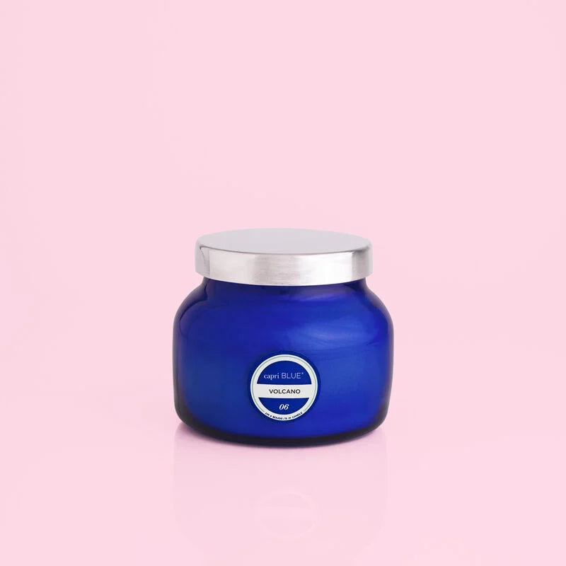 Volcano | Petite Jar Candle | Blue
