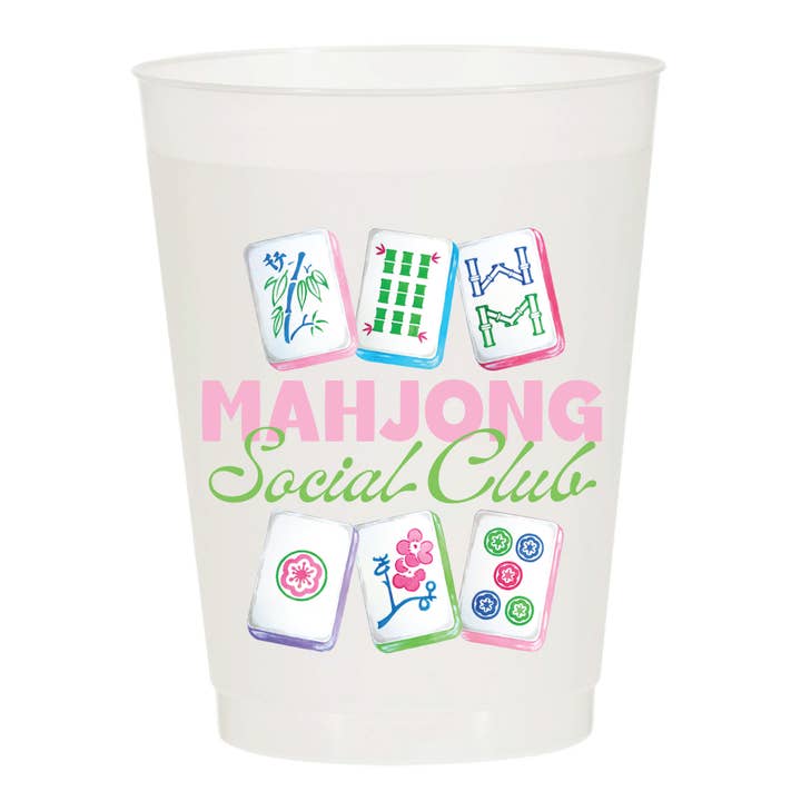 Frosted Cups | Mahjong Social Club