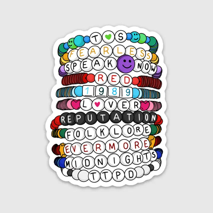 Sticker | Eras Friendship Bracelets