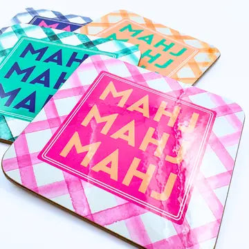 Mahjong Coasters | Set of 4