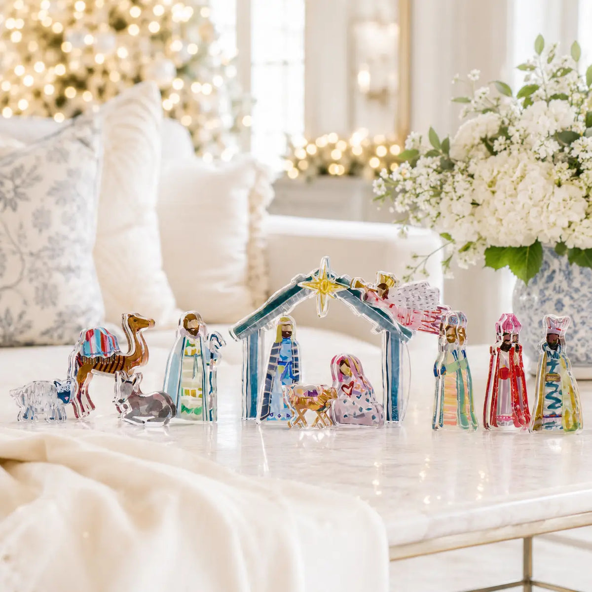The Collected Nativity Set | Complete Scene | Large