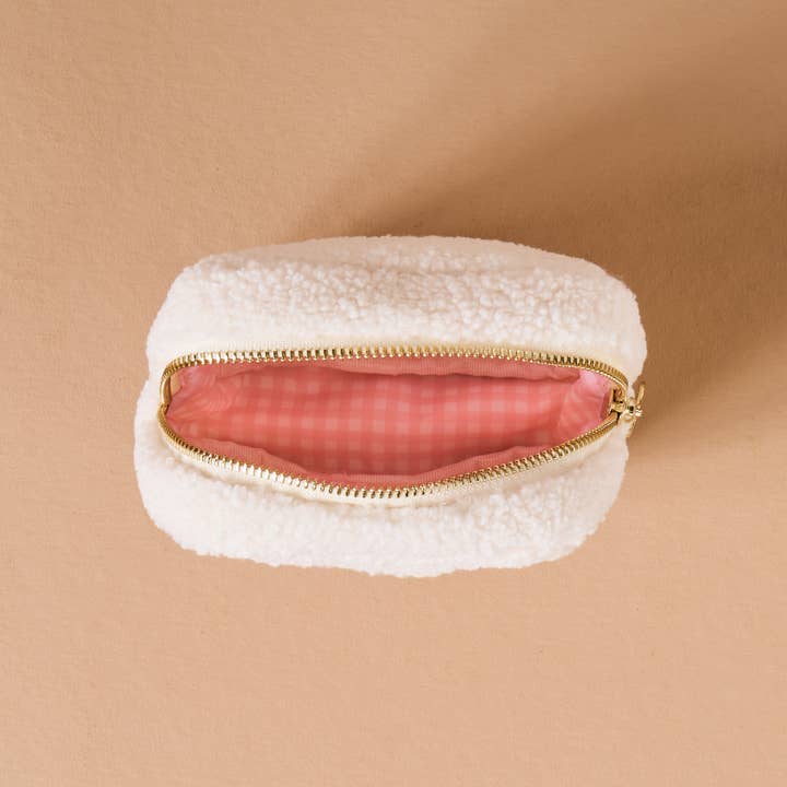 Square Teddy Pouch | Lovely Bow