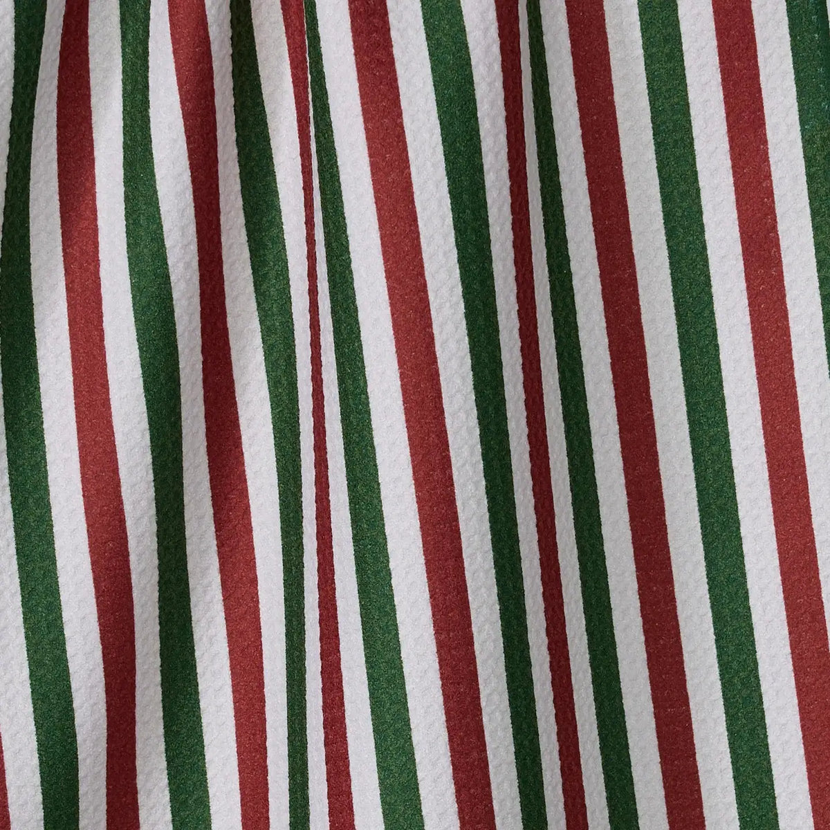 Tea Towel | Ribbon Green Red