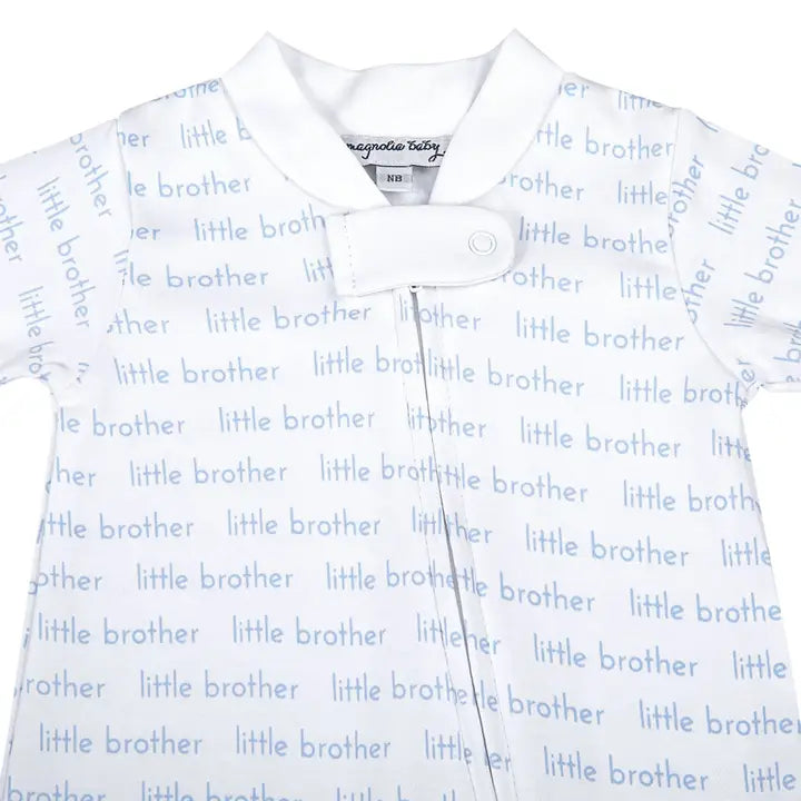 Zipper Footie | Little Brother