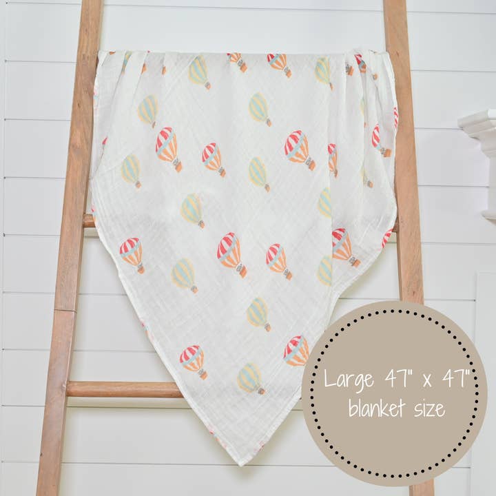 Muslin Swaddle Blanket | The Sky Is the Limit