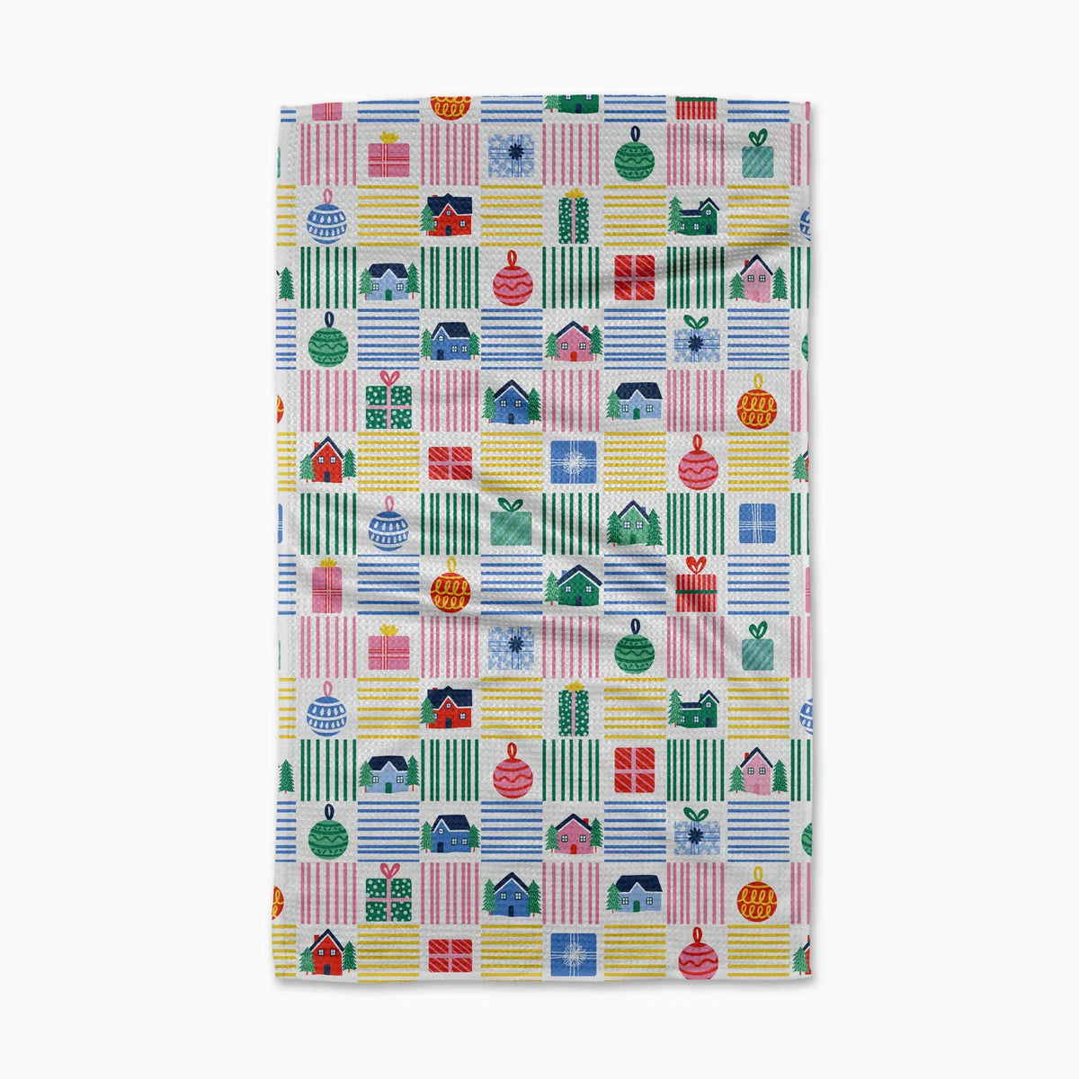 Tea Towel | Holiday Checkered