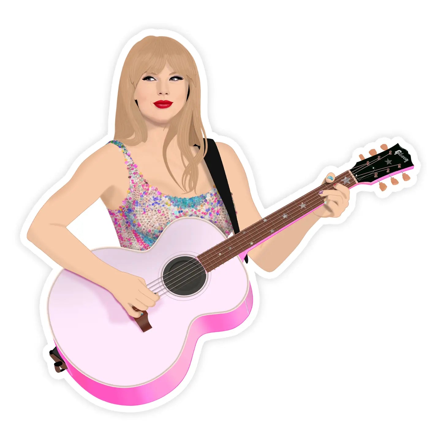 Taylor Swift Eras Tour Glitter Sticker – Bri Bowers