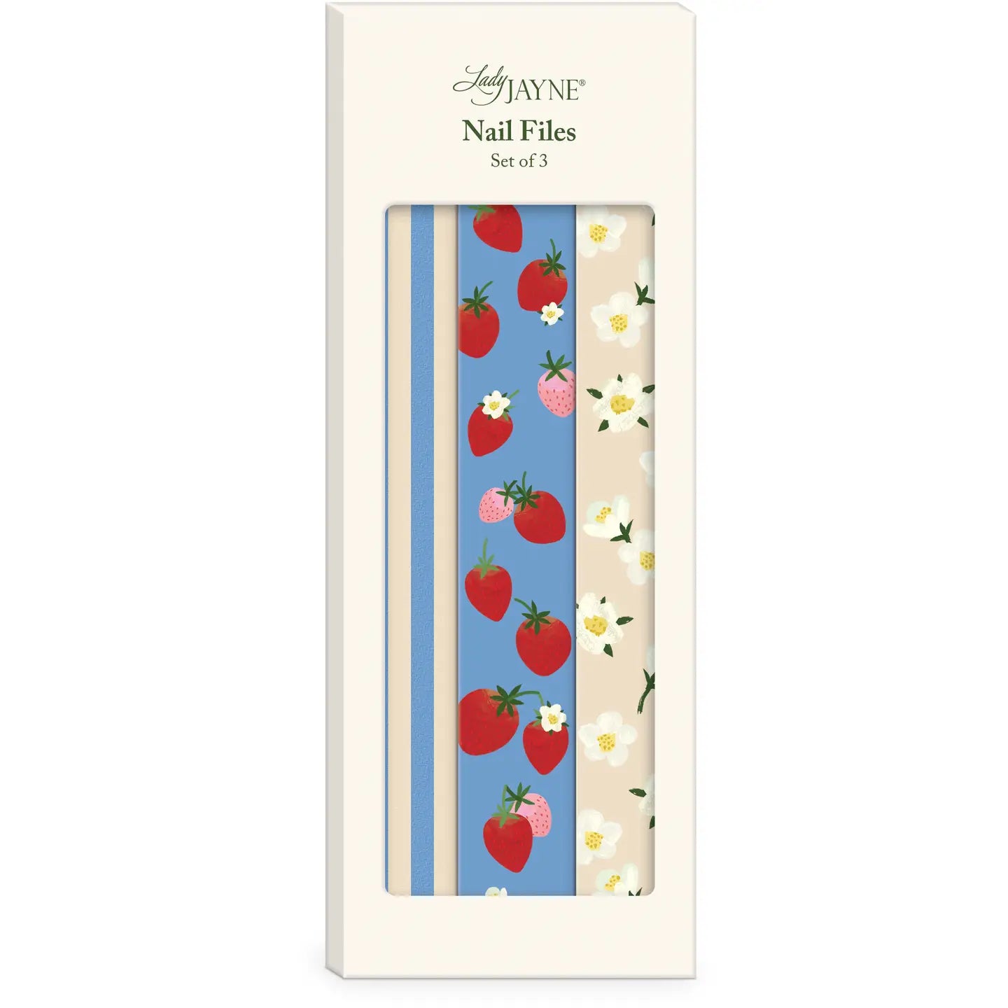Strawberries Nail File Set