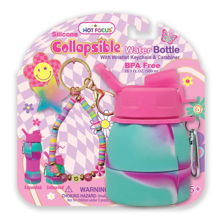Collapsible Water Bottle | Groovy Flower