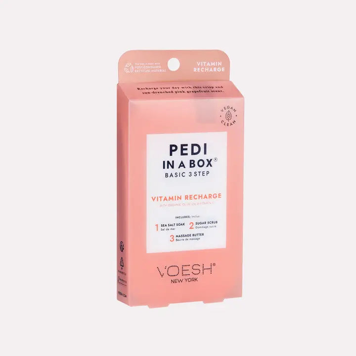 Pedi in A Box | 3 Step | Vitamin Recharge